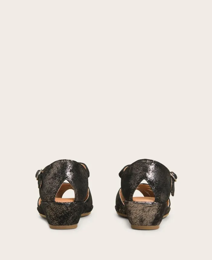 Kenneth Cole Sandals and Wedges Women GENTLE SOULS Lily Moon Ankle Strap Sandal Graphite Kenneth Cole Sandals and Wedges Women GENTLE SOULS Lily Moon Ankle Strap Sandal Graphite