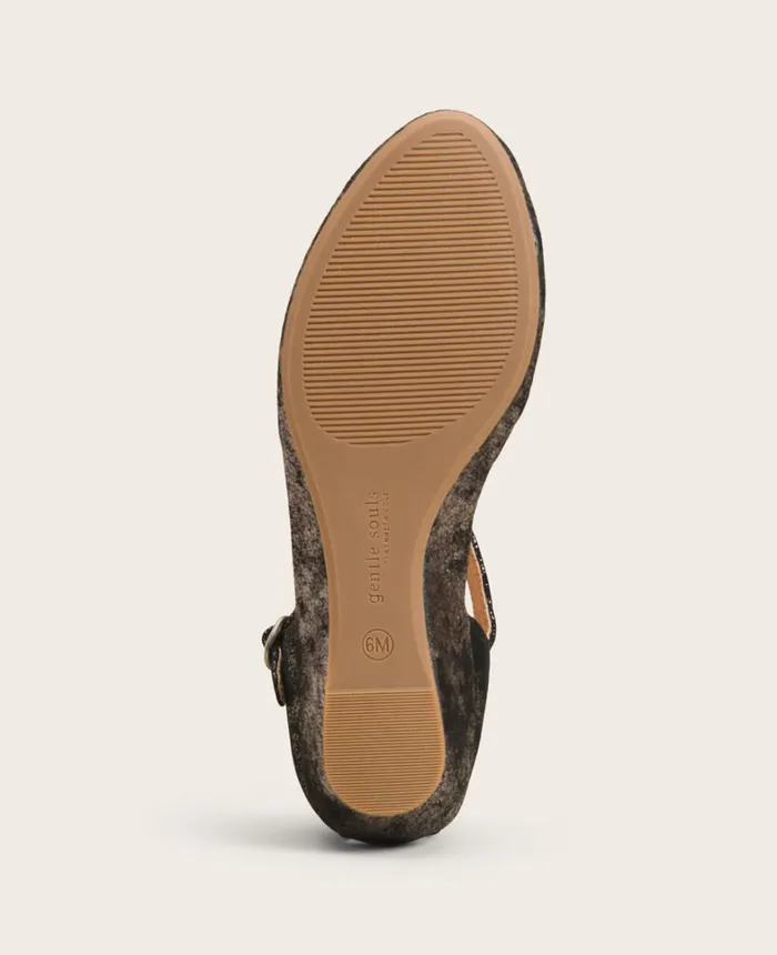 Kenneth Cole Sandals and Wedges Women GENTLE SOULS Lily Moon Ankle Strap Sandal Graphite Kenneth Cole Sandals and Wedges Women GENTLE SOULS Lily Moon Ankle Strap Sandal Graphite