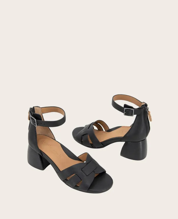 Kenneth Cole Sandals and Wedges Women GENTLE SOULS Myla Heeled Sandal Black Kenneth Cole Sandals and Wedges Women GENTLE SOULS Myla Heeled Sandal Black