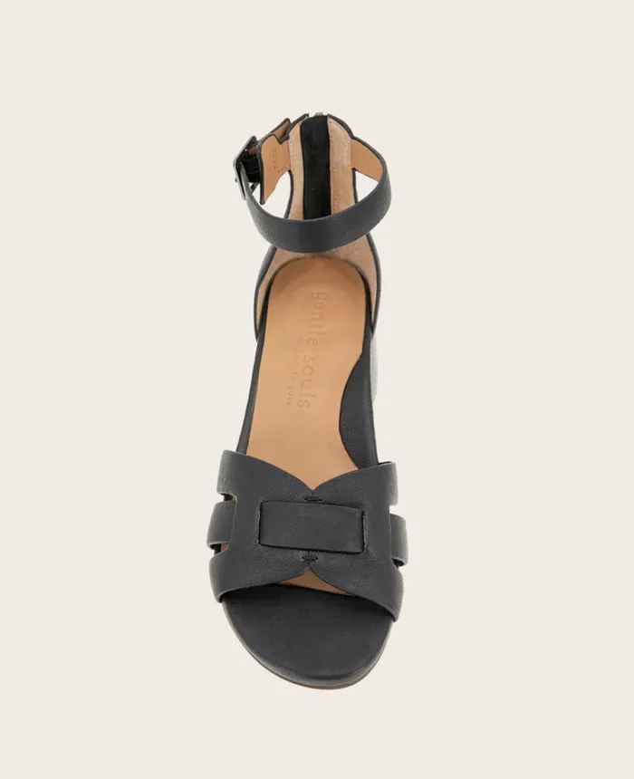 Kenneth Cole Sandals and Wedges Women GENTLE SOULS Myla Heeled Sandal Black Kenneth Cole Sandals and Wedges Women GENTLE SOULS Myla Heeled Sandal Black