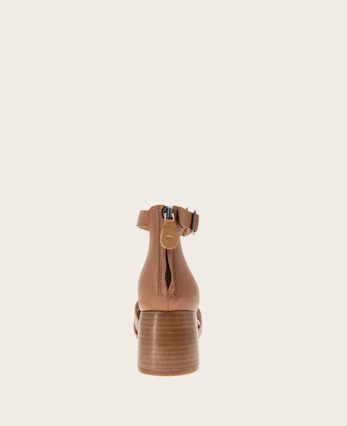 Kenneth Cole Sandals and Wedges Women GENTLE SOULS Myla Heeled Sandal Luggage Kenneth Cole Sandals and Wedges Women GENTLE SOULS Myla Heeled Sandal Luggage