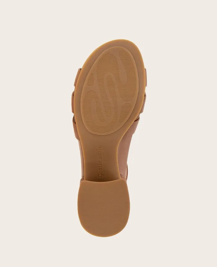 Kenneth Cole Sandals and Wedges Women GENTLE SOULS Myla Heeled Sandal Luggage Kenneth Cole Sandals and Wedges Women GENTLE SOULS Myla Heeled Sandal Luggage