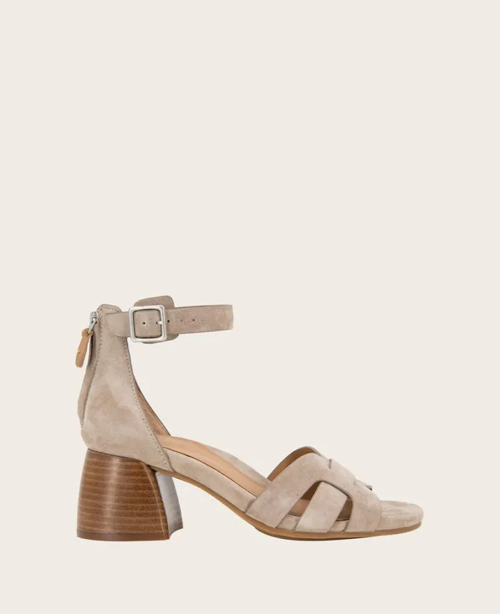 Kenneth Cole Sandals and Wedges Women GENTLE SOULS Myla Heeled Sandal Mushroom