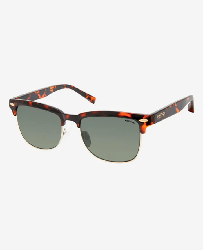 Kenneth Cole Sunglasses Men Square Sunglasses Brown