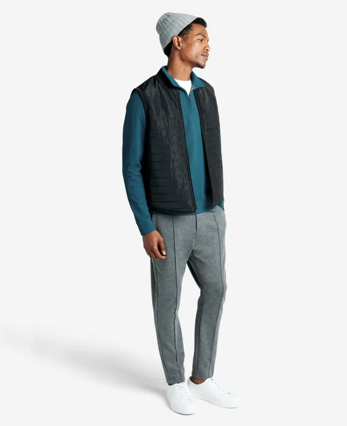 Kenneth Cole Sweaters Men QuarterZip Knit Pullover Medium Blue Kenneth Cole Sweaters Men QuarterZip Knit Pullover Medium Blue