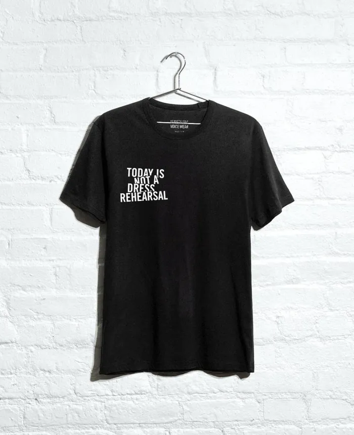 Kenneth Cole TShirts MenWomen Site Exclusive Dress Rehearsal TShirt Black