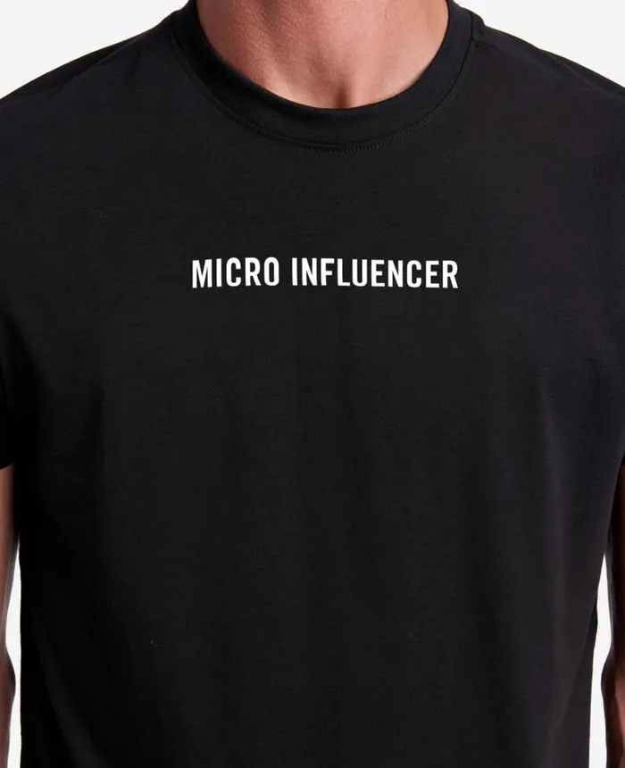 Kenneth Cole TShirts MenWomen Site Exclusive Micro Influencer TShirt Black Kenneth Cole TShirts MenWomen Site Exclusive Micro Influencer TShirt Black