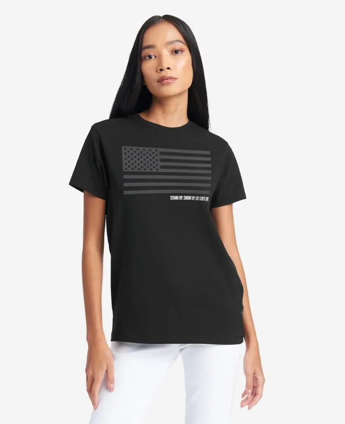 Kenneth Cole TShirts MenWomen Site Exclusive Stand Up Show Up Or Shut Up TShirt Black Kenneth Cole TShirts MenWomen Site Exclusive Stand Up Show Up Or Shut Up TShirt Black