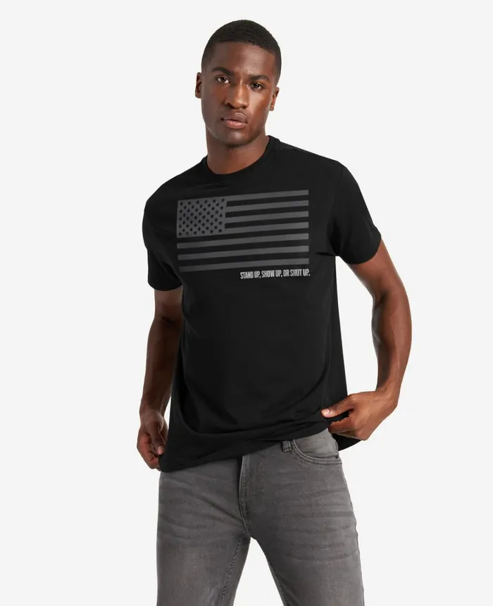 Kenneth Cole TShirts MenWomen Site Exclusive Stand Up Show Up Or Shut Up TShirt Black Kenneth Cole TShirts MenWomen Site Exclusive Stand Up Show Up Or Shut Up TShirt Black
