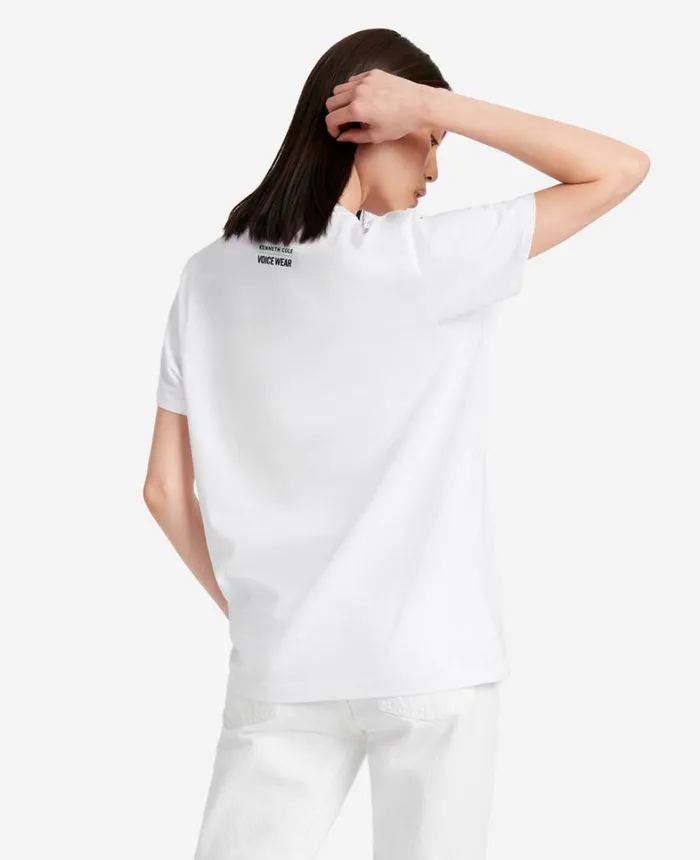 Kenneth Cole TShirts MenWomen Site Exclusive Vulnerability Strength TShirt White Kenneth Cole TShirts MenWomen Site Exclusive Vulnerability Strength TShirt White