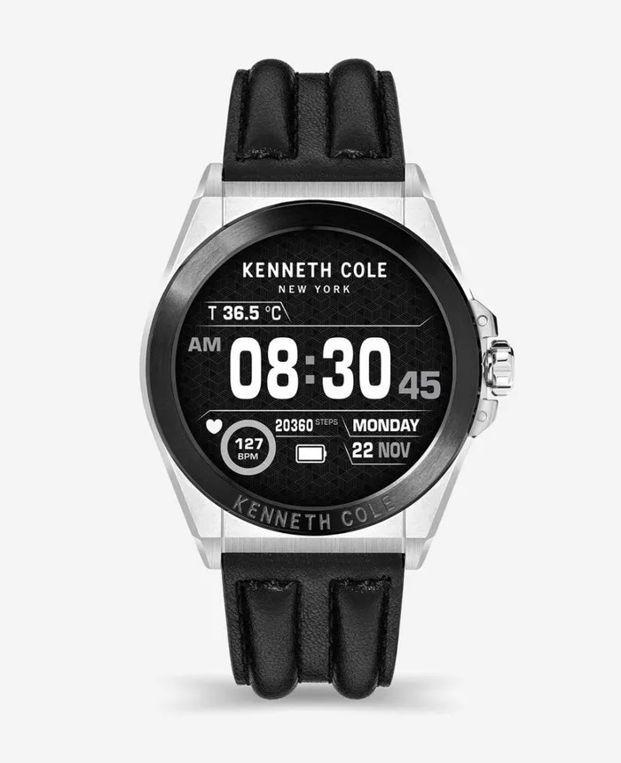 Kenneth Cole Watches Men The Wellness Smartwatch 20 With Interchangeable Band Set Black Kenneth Cole Watches Men The Wellness Smartwatch 20 With Interchangeable Band Set Black
