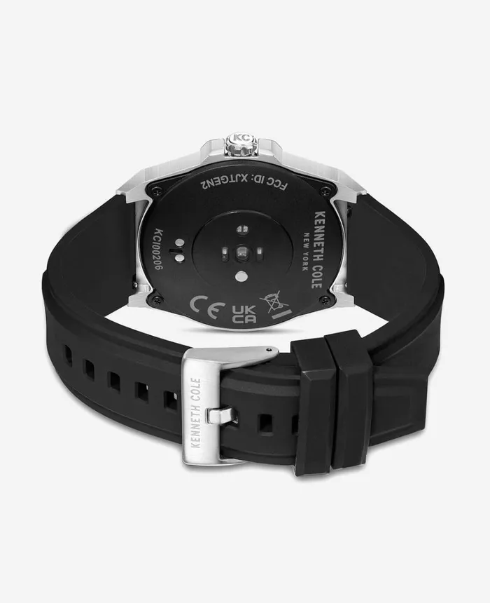 Kenneth Cole Watches Men The Wellness Smartwatch 20 With Interchangeable Band Set Black
