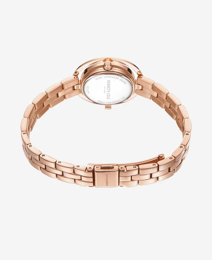 Kenneth Cole Watches Women Automatic Transparency Water Resistant Bracelet Watch Rose Gold Kenneth Cole Watches Women Automatic Transparency Water Resistant Bracelet Watch Rose Gold
