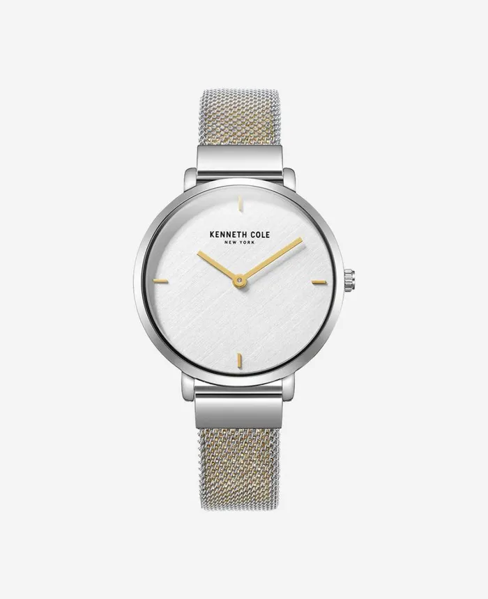 Kenneth Cole Watches Women Slim Water Resistant Mesh Stainless Steel Bracelet Watch Tt Silvergold Kenneth Cole Watches Women Slim Water Resistant Mesh Stainless Steel Bracelet Watch Tt Silvergold