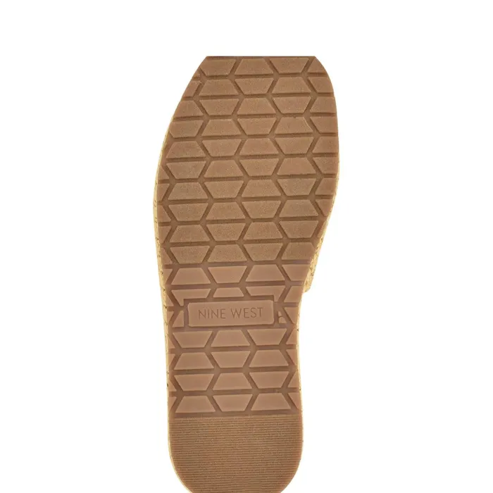 Keziah Flatform Slide Sandals Light Natural Women Nine West Sandals Keziah Flatform Slide Sandals Light Natural Women Nine West Sandals