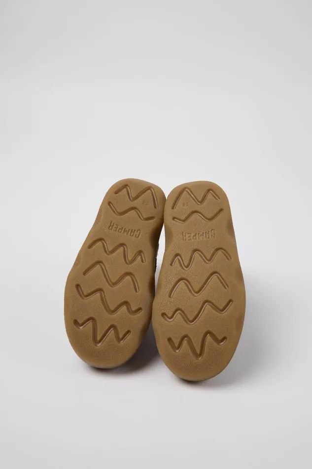 Kids Camper Boots Kiddo Brown Leather And Nubuck Ankle Boots For Kids Kids Camper Boots Kiddo Brown Leather And Nubuck Ankle Boots For Kids