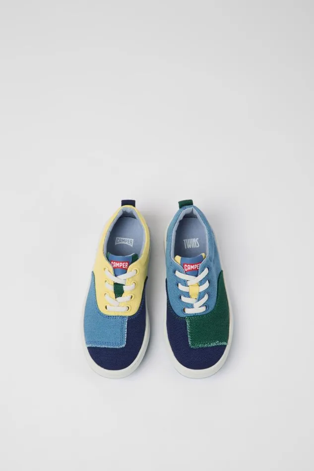 Kids Camper Sneakers Twins Multicolored Textile Sneakers For Kids Kids Camper Sneakers Twins Multicolored Textile Sneakers For Kids