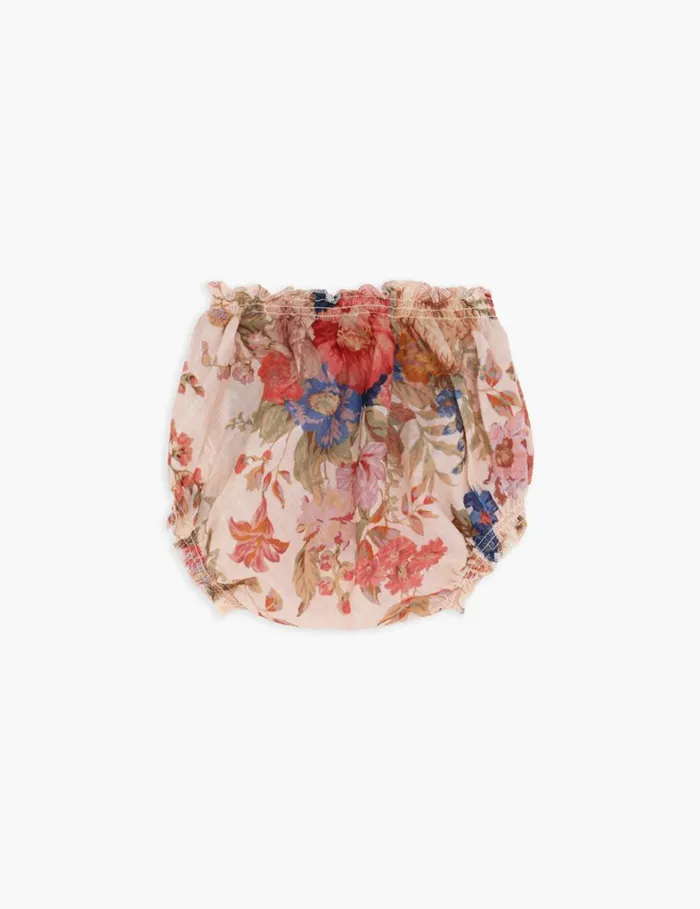 Kids Clothing Zimmermann August Bloomer Cream Floral