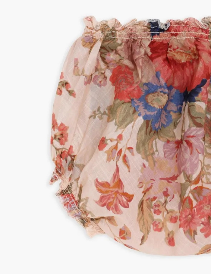 Kids Clothing Zimmermann August Bloomer Cream Floral