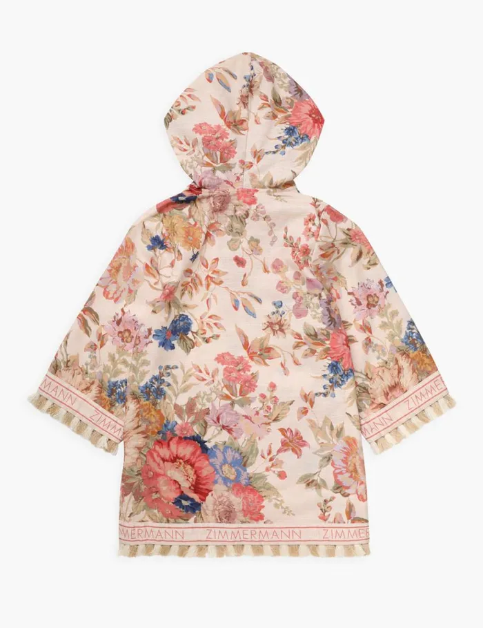 Kids Clothing Zimmermann August Coverup Cream Floral