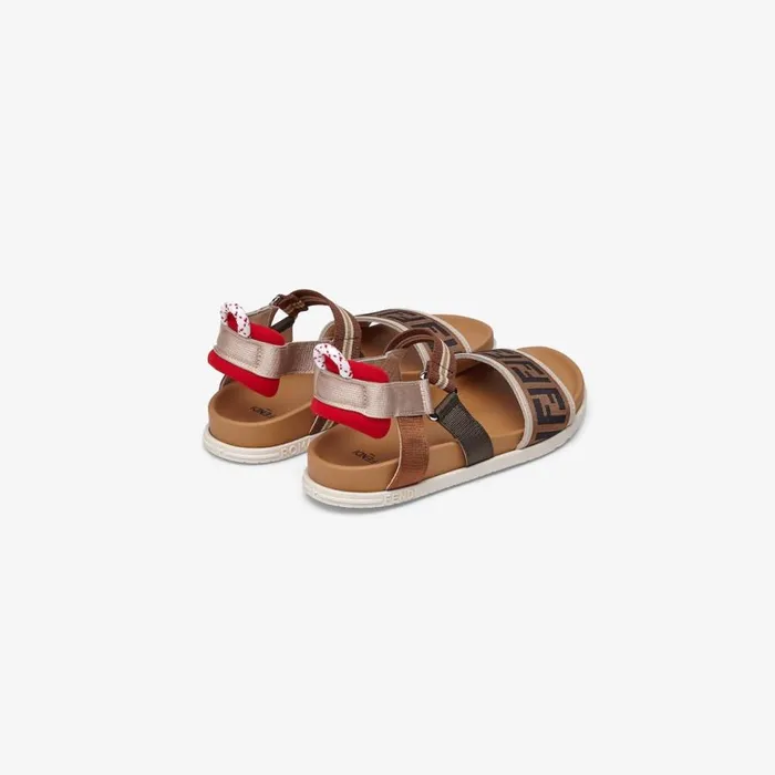Kids Fabric Unisex Junior Sandals Fendi Shoes