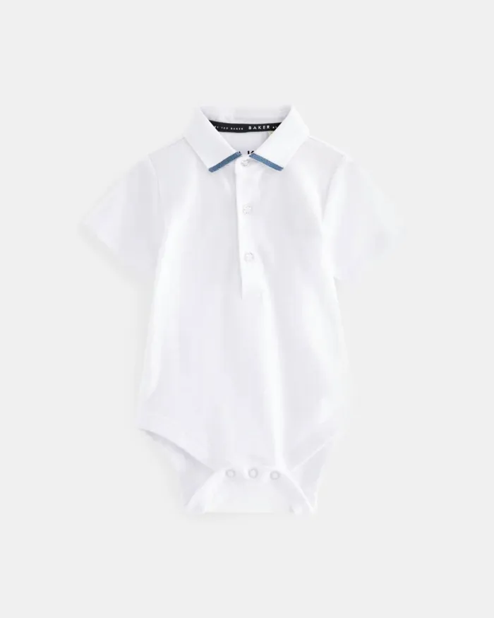 Kids GHEORGH 8211 Puppytooth Dungaree And Polo Set Navy Ted Baker Baby Kids GHEORGH 8211 Puppytooth Dungaree And Polo Set Navy Ted Baker Baby