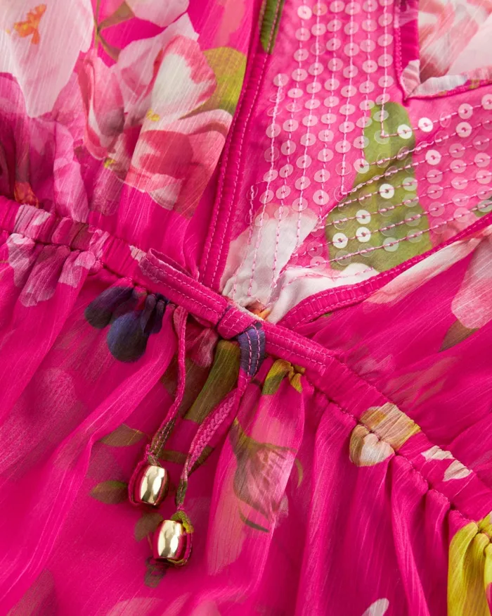 Kids HARYIAT 8211 Floral Kaftan Beach Cover Up Pink Ted Baker Playsuits and Sets Kids HARYIAT 8211 Floral Kaftan Beach Cover Up Pink Ted Baker Playsuits and Sets