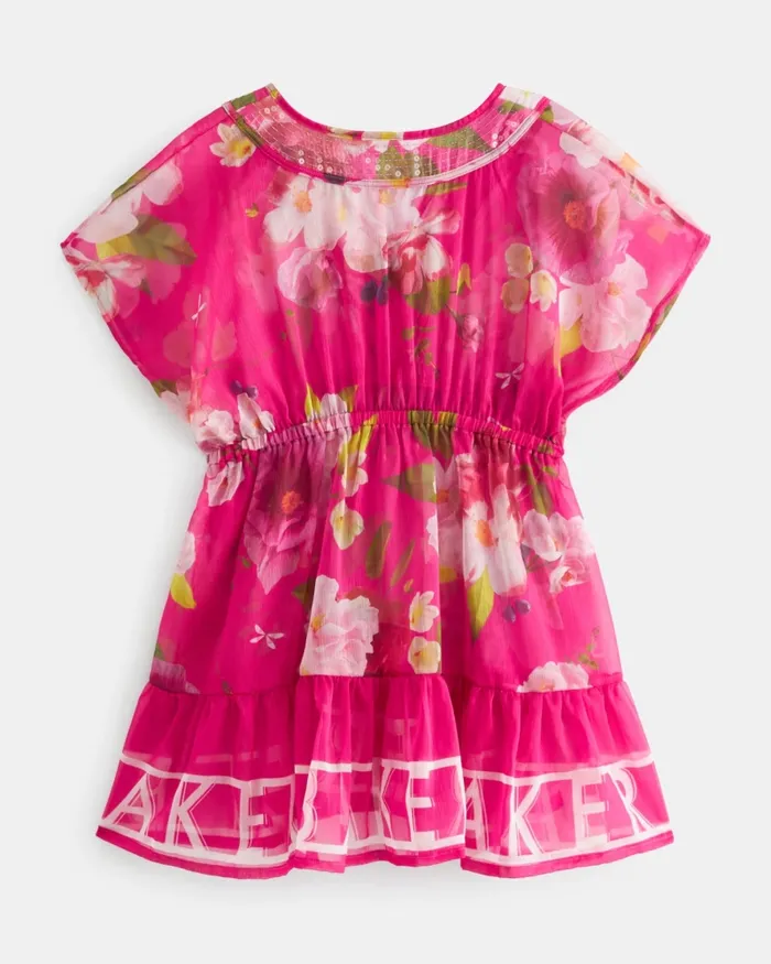 Kids HARYIAT 8211 Floral Kaftan Beach Cover Up Pink Ted Baker Playsuits and Sets Kids HARYIAT 8211 Floral Kaftan Beach Cover Up Pink Ted Baker Playsuits and Sets
