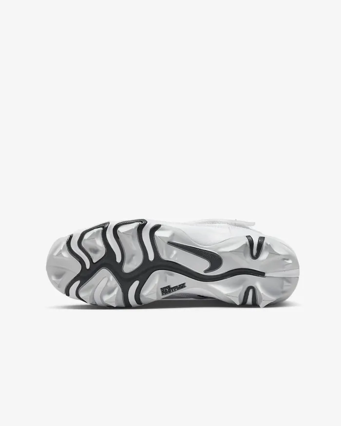 Kids Nike Force Trout 8 Keystone WhiteWolf GreyPure PlatinumBlack Nike Shoes 70 and Under