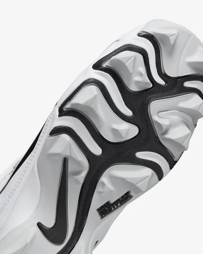 Kids Nike Force Trout 8 Keystone WhiteWolf GreyPure PlatinumBlack Nike Shoes 70 and Under