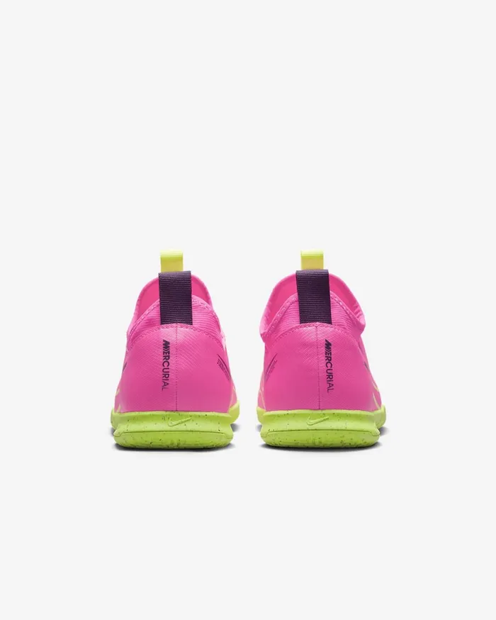 Kids Nike Jr Mercurial Vapor 15 Academy Pink BlastGridironVolt Nike Soccer