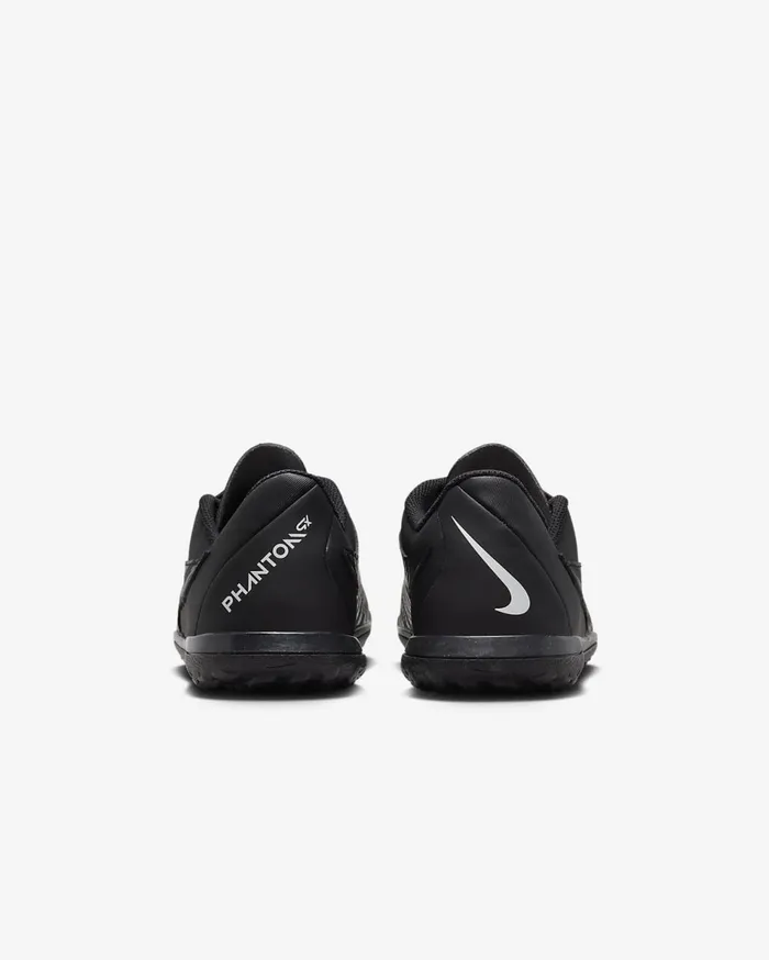 Kids Nike Jr Phantom GX Club BlackDark Smoke GreyTotal OrangeSummit White Nike Soccer