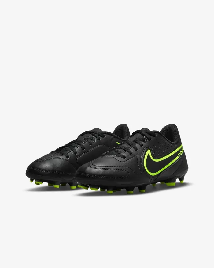 Kids Nike Jr Tiempo Legend 9 Club MG BlackVolt Nike Soccer