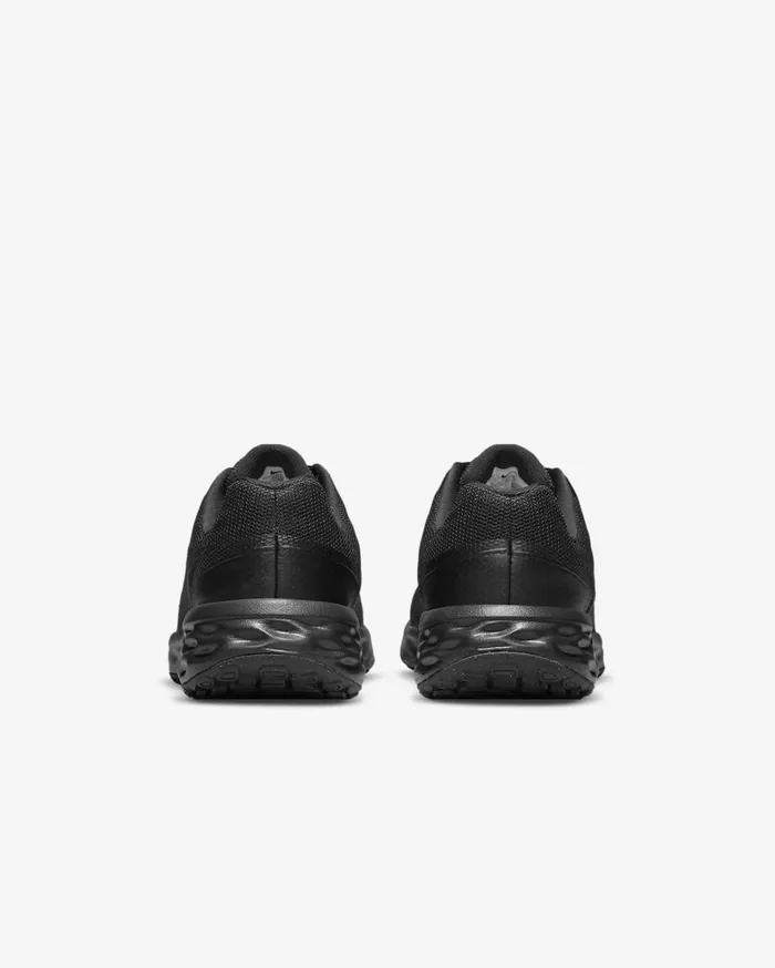 Kids Nike Revolution 6 BlackDark Smoke GreyBlack Nike Running