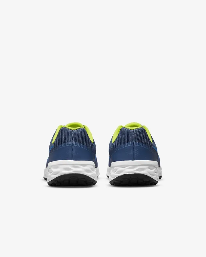 Kids Nike Revolution 6 Mystic NavyAtomic GreenPhoto Blue Nike Running