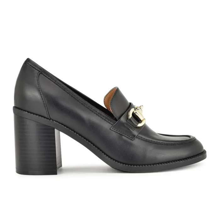 Koolo Casual Moc Loafers Black Women Nine West Pumps