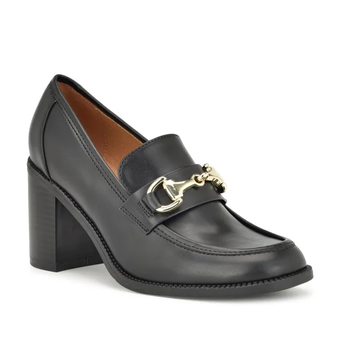 Koolo Casual Moc Loafers Black Women Nine West Pumps Koolo Casual Moc Loafers Black Women Nine West Pumps