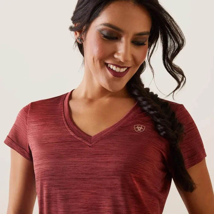 Laguna Patriot TShirt Pomegranate Women Ariat TShirts and Tops Laguna Patriot TShirt Pomegranate Women Ariat TShirts and Tops