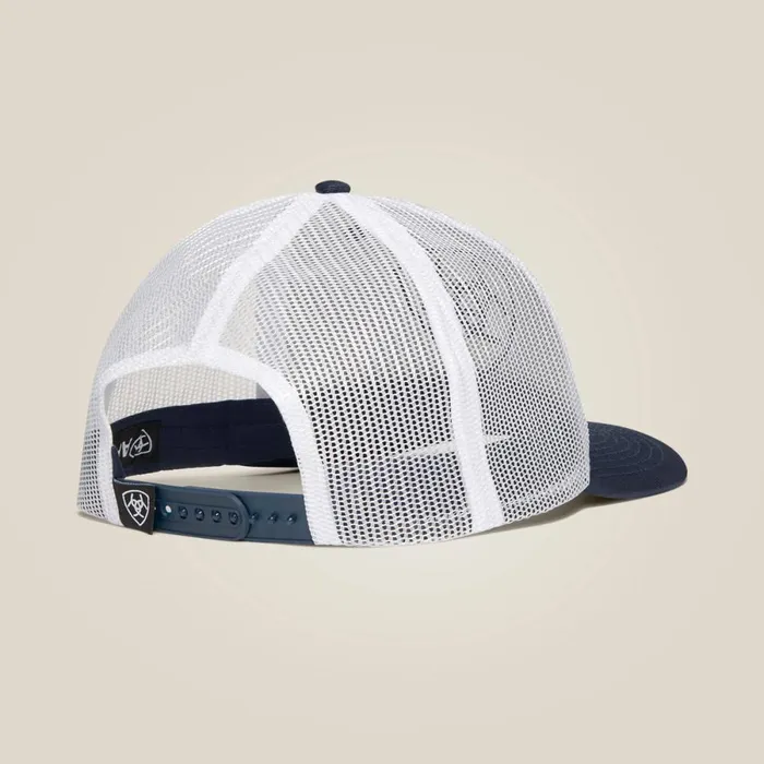 Large Shield Cap Grey Men Ariat Hats and Caps