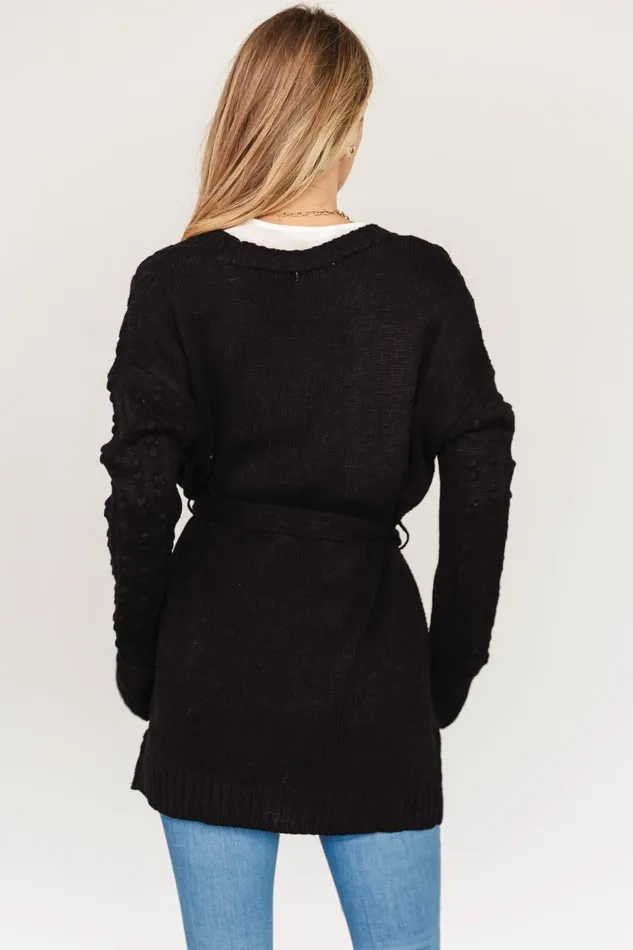 Leonie Cardigan Black Women Baltic Born Cardigans Leonie Cardigan Black Women Baltic Born Cardigans