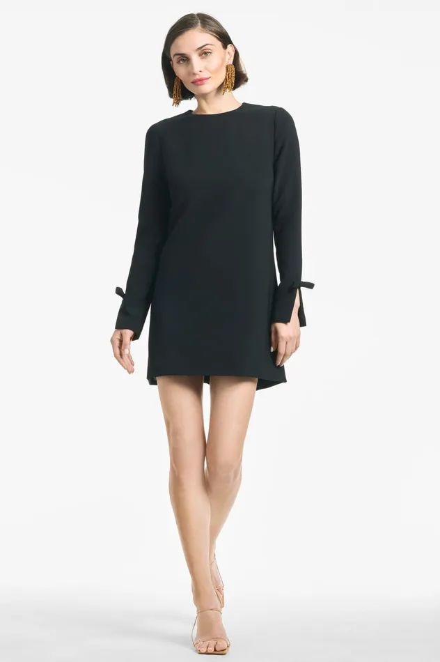 Lily Dress 8211 Black Women Sachin and Babi Long Sleeve