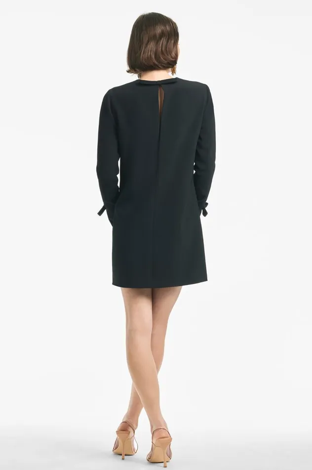 Lily Dress 8211 Black Women Sachin and Babi Long Sleeve