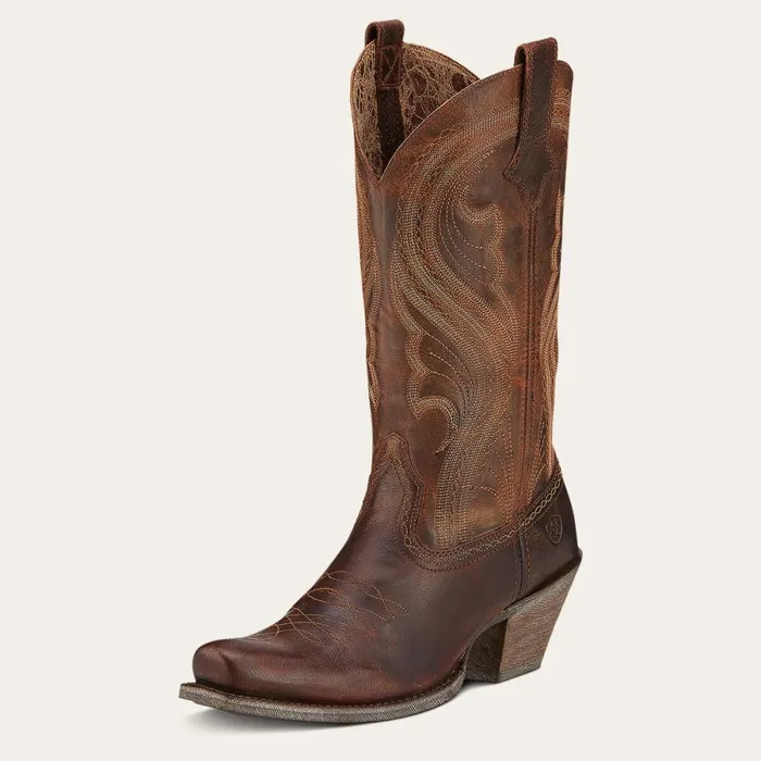 Lively Western Boot Sassy Brown Women Ariat Western Boots