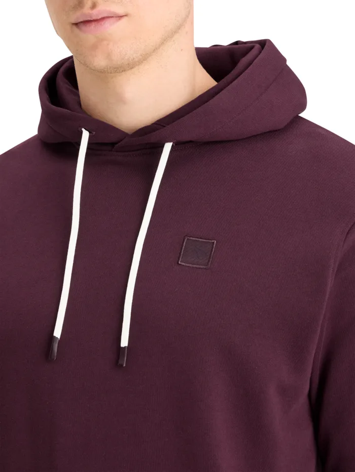 LOGO BADGE HOODIE Parchment Men Scotch and Soda Sweatshirts and Hoodies