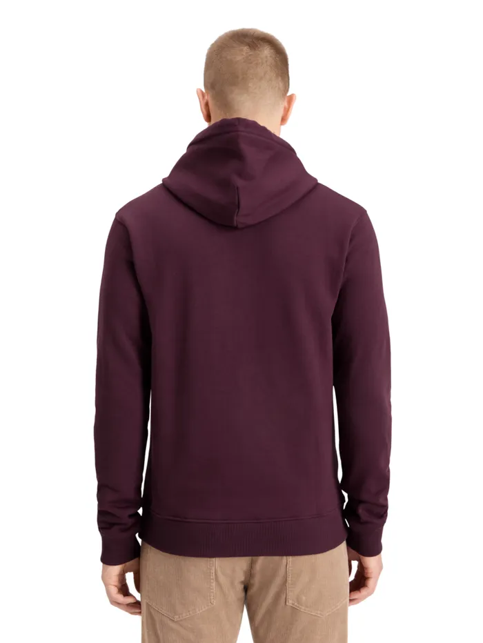 LOGO BADGE HOODIE Parchment Men Scotch and Soda Sweatshirts and Hoodies