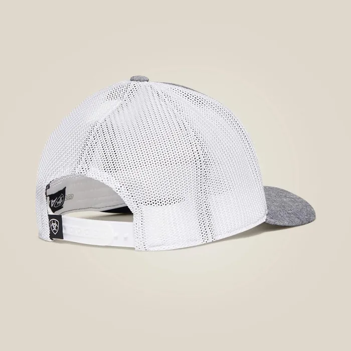 Logo Patch Cap Gray Men Ariat Hats and Caps