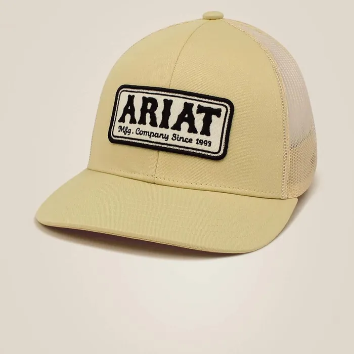 Logo Patch Cap Grymulti Yellow Men Ariat Hats and Caps
