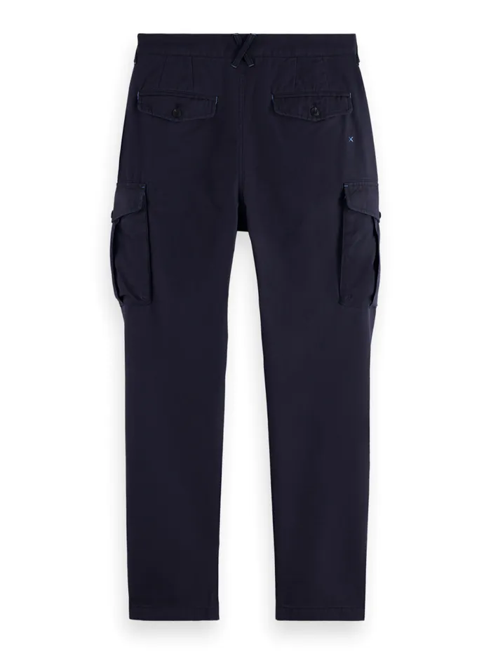 LOOSE TAPERED PLEATED COTTONTENCEL CARGO Night Men Scotch and Soda Pants
