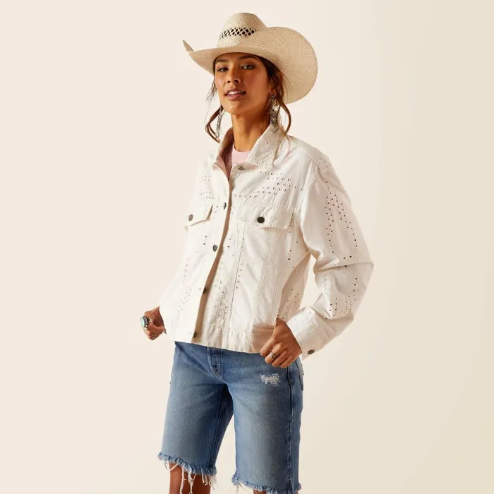 Love It Jacket Cloud Dancer Women Ariat Jackets and Vests