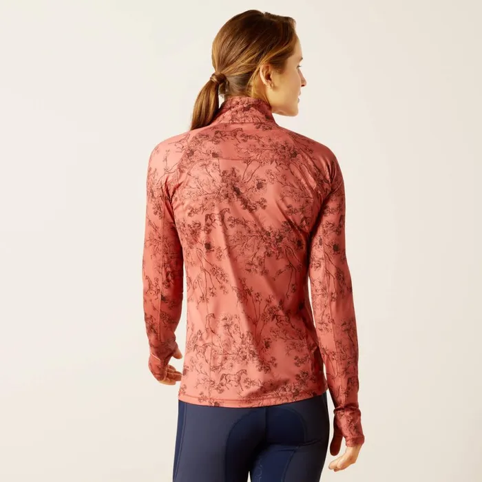 Lowell 20 14 Zip Baselayer Toile Women Ariat TShirts and Tops Lowell 20 14 Zip Baselayer Toile Women Ariat TShirts and Tops